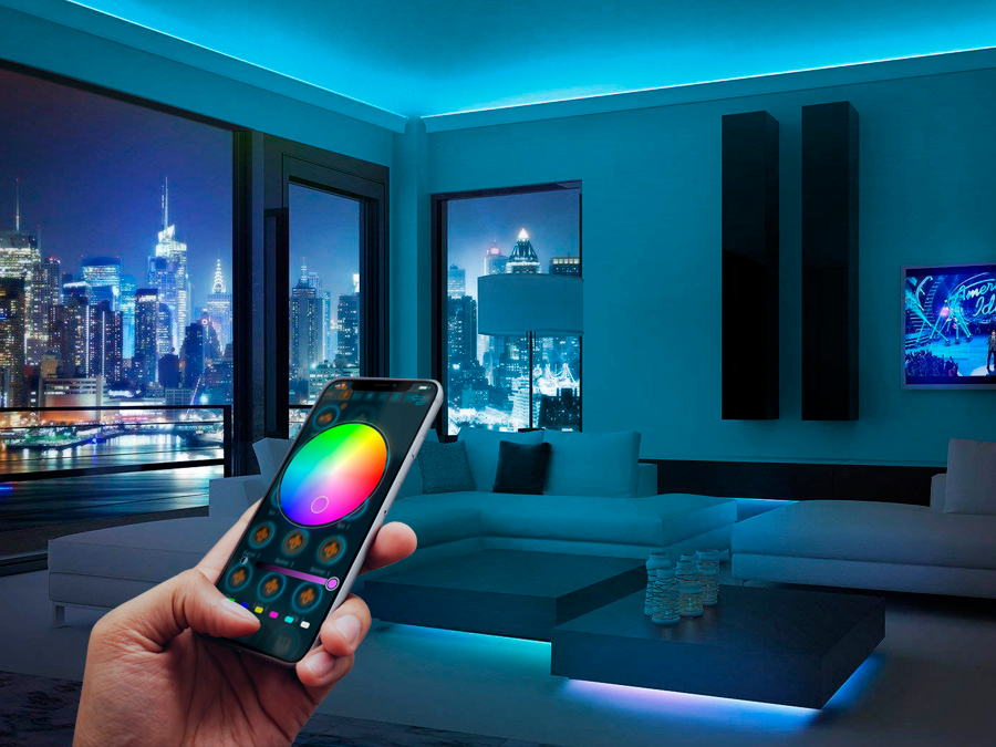 RGB smart lighting